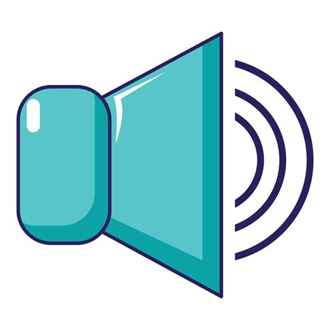 Icono De Subir Volumen Estilo De Dibujos Animados 15070705 Vector En