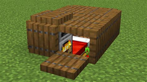 How To Make The Smallest House In Minecraft Youtube