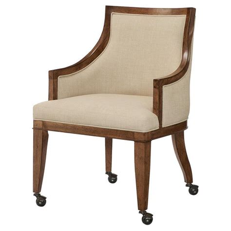 American Drew Grove Point Caster Arm Chair Set Of 2 ADL4806 Chair