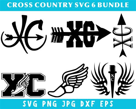 Cross Country Symbol Clip Art