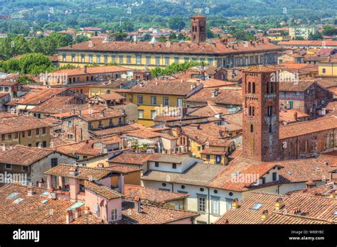 Lucca Tuscany Italy Europe Stock Photo Alamy