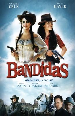 Bandidas Movie Poster C 11 X 17 Inches Salma Hayek Penelope Cruz