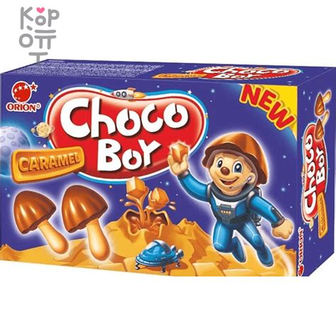Orion Choco Boy Caramel - Печенье Чоко Бой Карамель, 45гр. по цене 1 ...