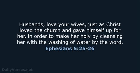 Ephesians 525 26 Bible Verse Nrsv