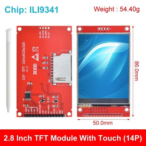 Spi Tft Module Ili9341