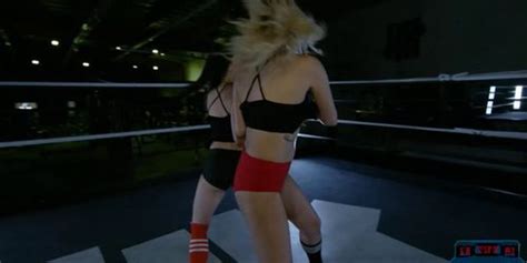 Boxing Lesbian Babes Workout And Get Naked In The Ring Tnaflix