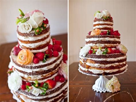 O Nosso Esperado Doce Novembro Bolo Sem Cobertura Ou Naked Cake