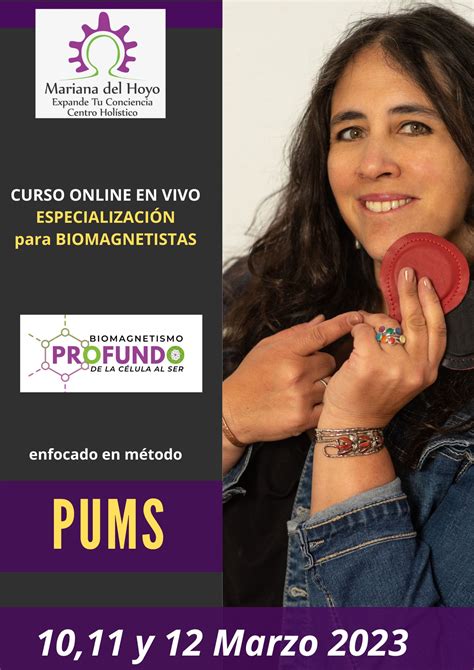 Curso Online Biomagnetismo Profundo Enfocado En M Todo Pums Mariana