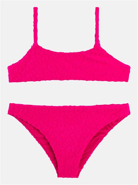 Sundek Bikini With Bandeau Top And Fixed Terry Briefs Junior Swimwear Nencini Sport