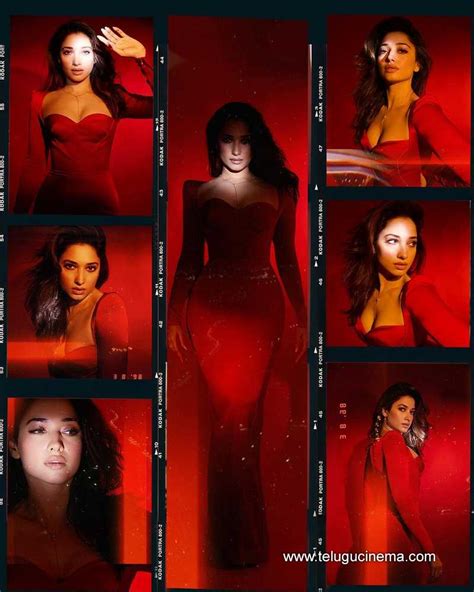 Tamannaah Looks Red Hot Telugu Cinema