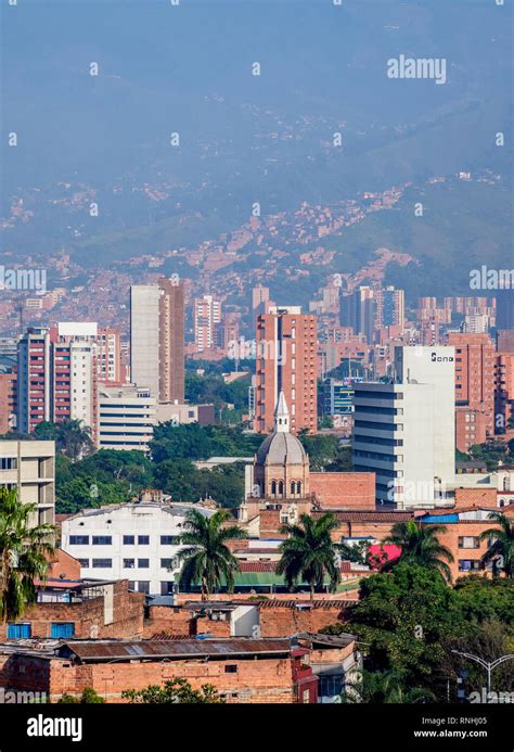 Medellin Skyline Antioquia Department Colombia Stock Photo Alamy