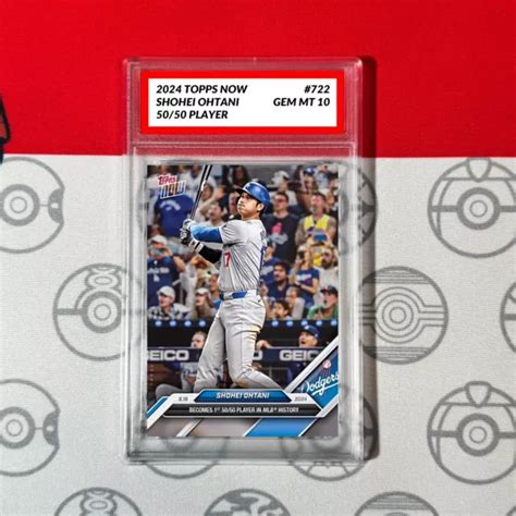 PRESALE GRADED 10 Shohei Ohtani 50 50 2024 MLB TOPPS NOW Card 722