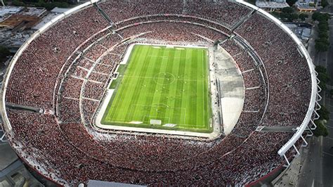 El Monumental está entre los estadios más grandes del mundo el ranking