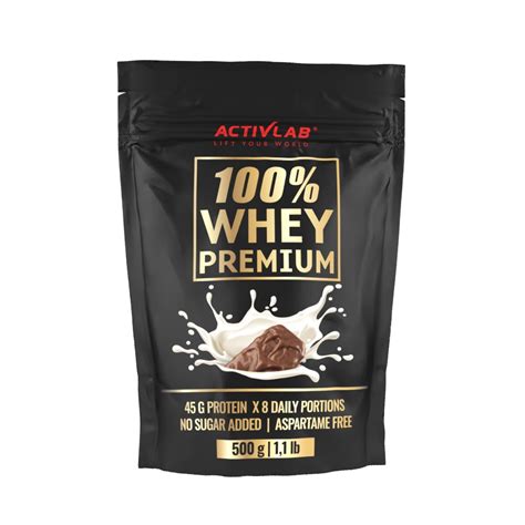 Протеин Activlab 100% Whey Premium, 500 грамм Молочный батончик – фото ...