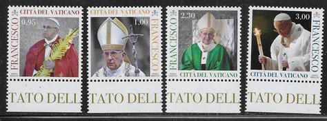 Vatican City Pope Francis Set Mnh Lib Europe Vatican City