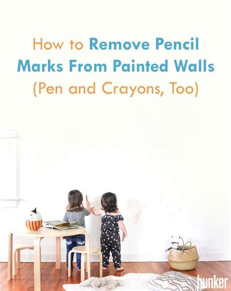 How To Remove Pencil Marks From Painted Walls Pen And Crayons Too