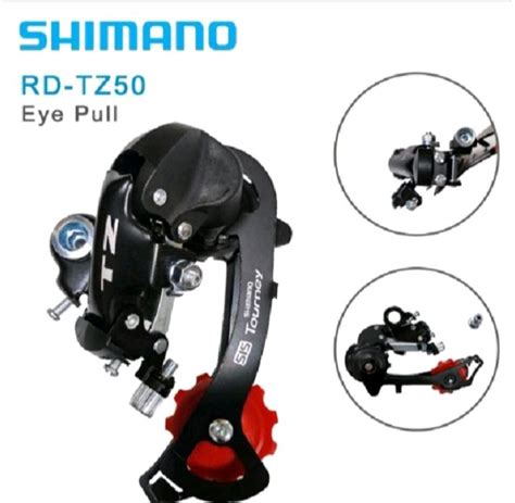 Shimano Tourney 6/7/8 speed Rear Derailleur RD TZ-500 TZ-50 bicycle ...