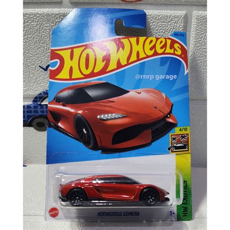 HOT WHEELS 壓鑄風火輪原裝 KOENIGSEGG GEMERA HW EXOTIS 蝦皮購物