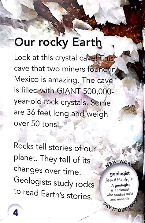 Rocks And Minerals Scholastic Discover More Reader Level 2 5