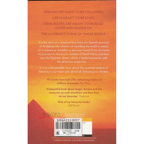 The Alchemist by Paulo Coelho