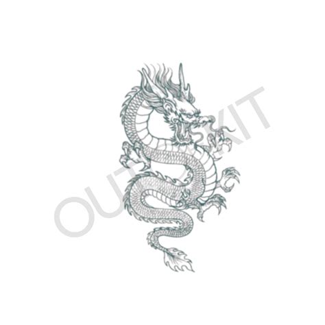 Chinese Dragon Tattoo 2 Out Of Kit