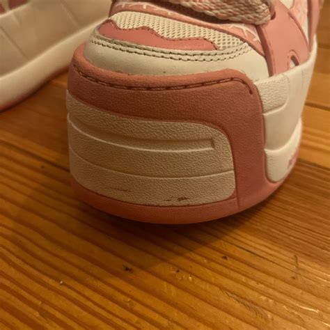 Naked Wolfe Pink Slider Platform Sneaker Size Depop