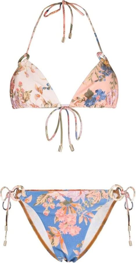 Zimmermann Spliced Ring Bikini Shopstyle Two Piece Swimsuits