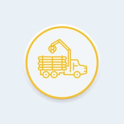 Log Truck Vector Art, Icons, and Graphics for Free Download