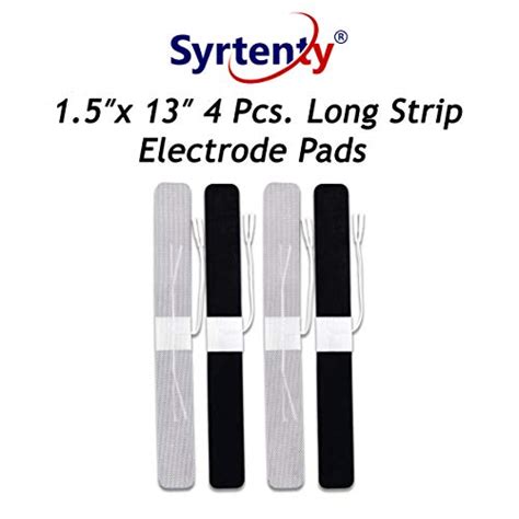 Syrtenty Tens Unit Replacement Pads Pack Of Electrode Squares For