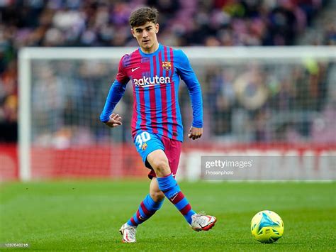 Pablo Martín Gavira Gavi del FC Barcelona durante el partido de La Liga