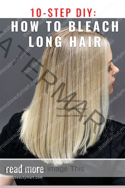 10-Step DIY: How To Bleach Long Hair | This Is BEAUTY MART