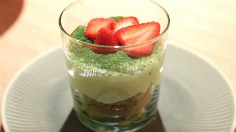 Tiramisu Aux Fraises Et Th Matcha Rapide D Couvrez Les Recettes De