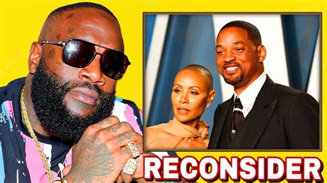 Five Minute Ago Rick Ross Says Jada Pinkett Smith Is Making Him