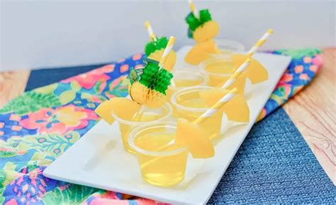 Easy Tropical Pineapple Jello Shots Recipe