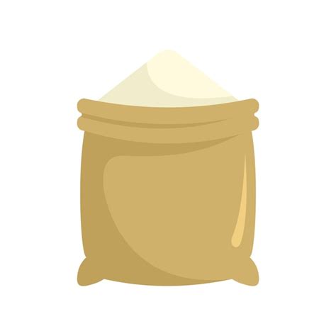 Icône De Sac De Poudre De Construction Illustration Plate De L'icône ...