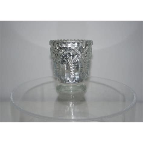 Silver Mercury Vintage Tea Light Votive Weddings Of Distinction