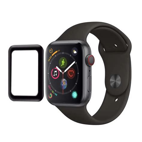 Vidrio Templado De Pegamento Completo H D Para Apple Watch