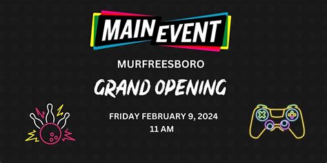 Main Event Murfreesboro Ribbon Cutting, Main Event Murfreesboro ...