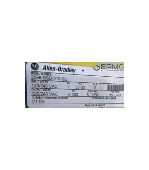 Allen Bradley Dsd Se