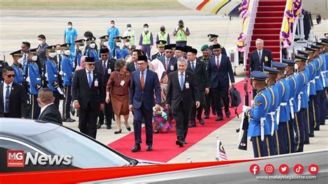 MGNews PM Datuk Seri Anwar Ibrahim Tiba Di Bangkok Untuk Lawatan Rasmi