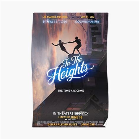 "In the Heights (2021) Movie" Poster for Sale by ToniImler | Redbubble