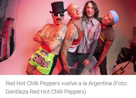 Red Hot Chili Peppers con su formación original tocará en River el próximo de noviembre