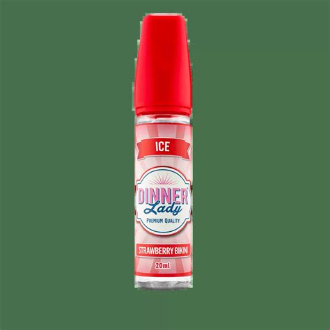 Dinner Lady Aroma Longfill Strawberry Bikini Ml In Ml Flasche