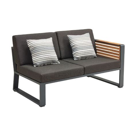 Higold New York Loungeset Xl Units X Cm Black Teak Stigter