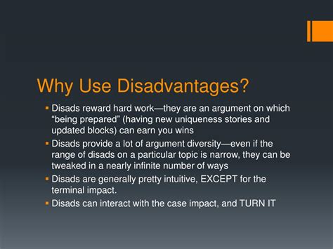 disadvantages powerpoint    id