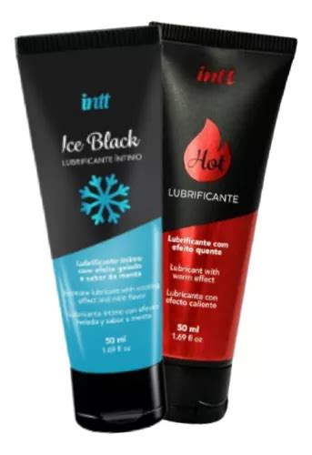 Kit Lubrificantes Intt Ice Black Morango Hot Kit Unidades Mercadolivre