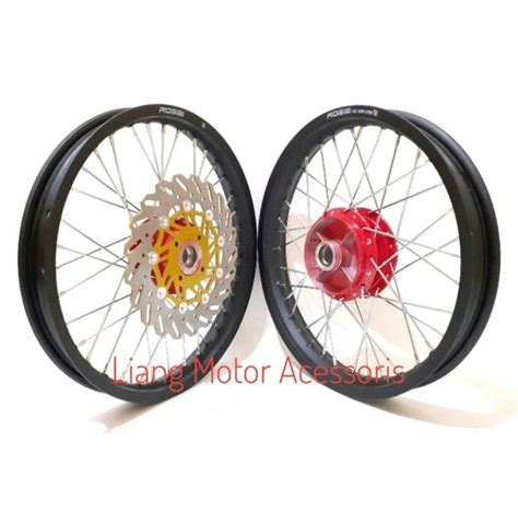 Jual Sepaket Velg Pelek Pelak Tromol Jari Ruji Set Paketan Velg Rossi