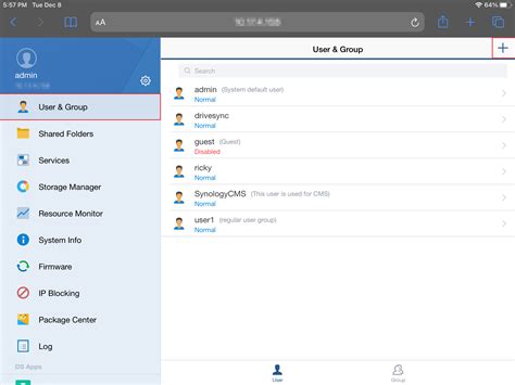 How to access and manage your Synology NAS using a mobile web browser