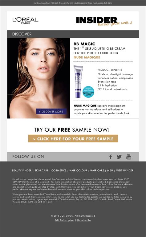 L Oréal Paris Nude Magique Behance