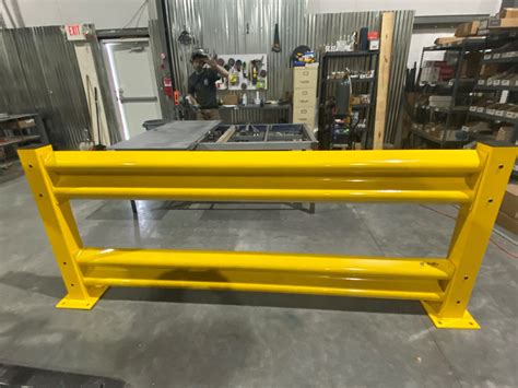 Warehouse Safety Guard Rail And Barriers